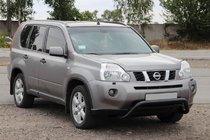 Nissan X-trail T31 2007-2014 Frontschutzbügel WT007 Schwarz (Edelstahl) Foto 1