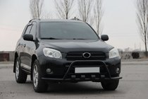 Toyota Rav 4 2006-2013 Frontbügel WT-ST15 Schwarz (Edelstahl) Foto 1