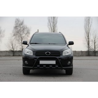 Frontbügel WT-ST15 Schwarz (Edelstahl) Toyota Rav 4 2006-2013 Foto 3