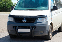 Volkswagen T5 Transporter 2003-2010 Frontbügel ST006-03 Grille Black (Edelstahl) Foto 6