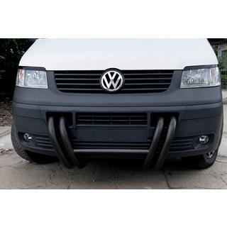 Frontbügel ST006-03 Grille Black (Edelstahl) Volkswagen T5 Transporter 2003-2010 Foto 3