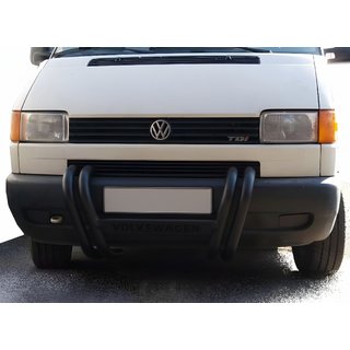Frontbügel ST006 Schwarz (Edelstahl) Volkswagen T4 Transporter 1990-2003