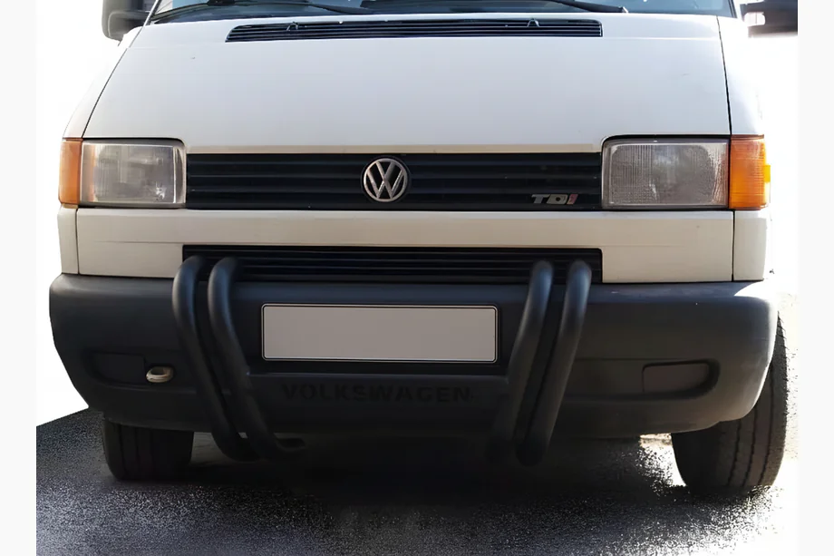 Volkswagen T4 Transporter 1990-2003 Frontbügel ST006 Schwarz (Edelstahl) Image
