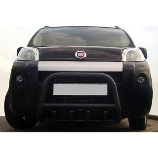 Frontbügel QT006 Schwarz (Edelstahl) Peugeot Bipper 2008-2017 Foto 1