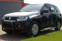 Suzuki Grand Vitara 2005-2017 Frontbügel QT006 Schwarz (Edelstahl) Foto 1