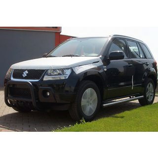 Frontbügel QT006 Schwarz (Edelstahl) Suzuki Grand Vitara 2005-2017