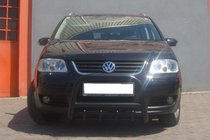 Volkswagen Touran 2003-2010 Frontbügel QT006 Schwarz (Edelstahl) Foto 4
