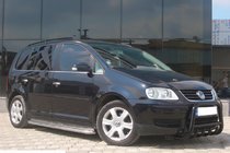 Volkswagen Touran 2003-2010 Frontbügel QT006 Schwarz (Edelstahl) Foto 1