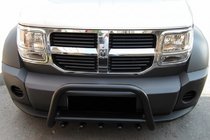 Dodge Nitro 2006-2011 Frontbügel QT006 Schwarz (Edelstahl) Foto 1