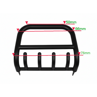 Frontbügel QT006 Schwarz (Edelstahl) Isuzu D-Max 2011-2019