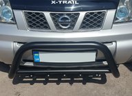 Nissan X-trail T30 2002-2007 Frontbügel QT006 Schwarz (Edelstahl) Foto 2