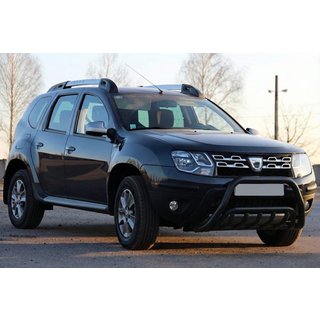 Frontbügel WT002 Schwarz (Edelstahl) Dacia Duster 2008-2018 Foto 1