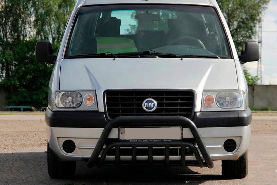 Citroen Jumpy 1996-2007 Frontbügel WT002 Schwarz (Edelstahl) Image
