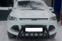 Ford Kuga/Escape 2013-2019 Frontbügel WT002 Schwarz (Edelstahl) Foto 3