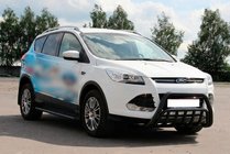 Ford Kuga/Escape 2013-2019 Frontbügel WT002 Schwarz (Edelstahl) Foto 2