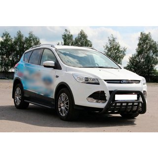 Frontbügel WT002 Schwarz (Edelstahl) Ford Kuga/Escape 2013-2019 Foto 2