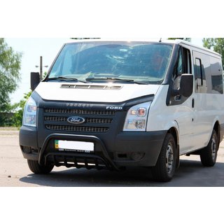 Frontbügel WT002 Schwarz (2006-2014, Edelstahl) Ford Transit 2000–2014 Foto 1