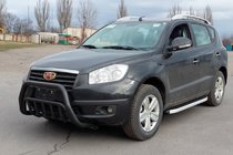 Geely Emgrand X7 2011- Frontbügel WT002 Schwarz (Edelstahl) Foto 3