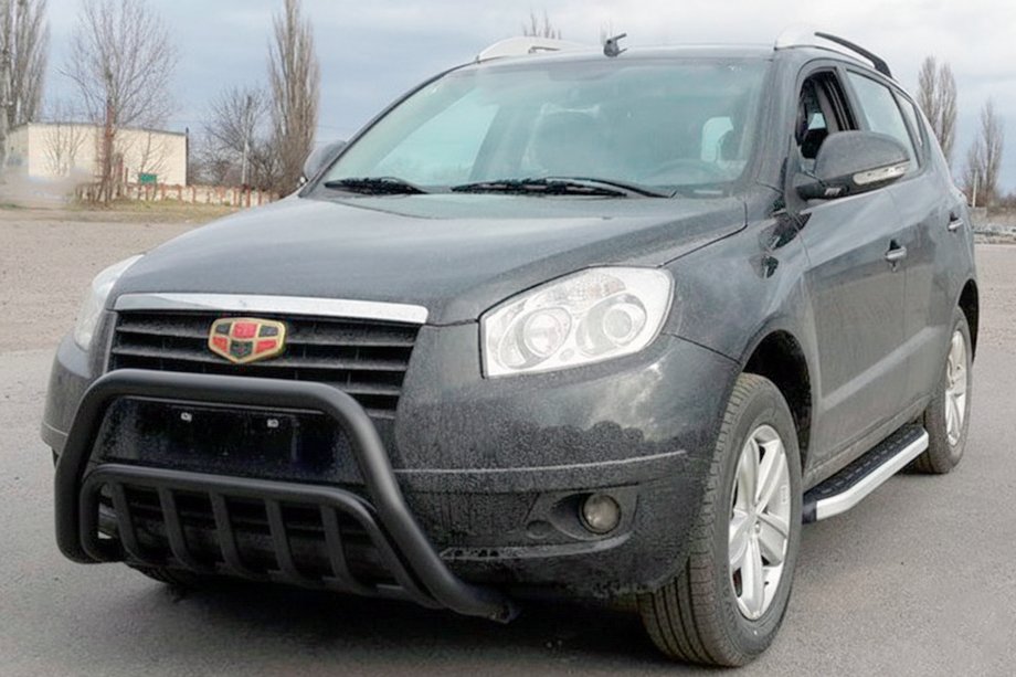 Geely Emgrand X7 2011- Frontbügel WT002 Schwarz (Edelstahl) Image