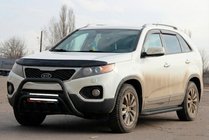 Kia Sorento II XM 2009-2014 Frontbügel WT002/2 Schwarz (Edelstahl) Foto 1