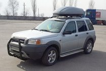 Land Rover Freelander I 1997-2006 Frontbügel QT007 Schwarz (Edelstahl) Foto 2
