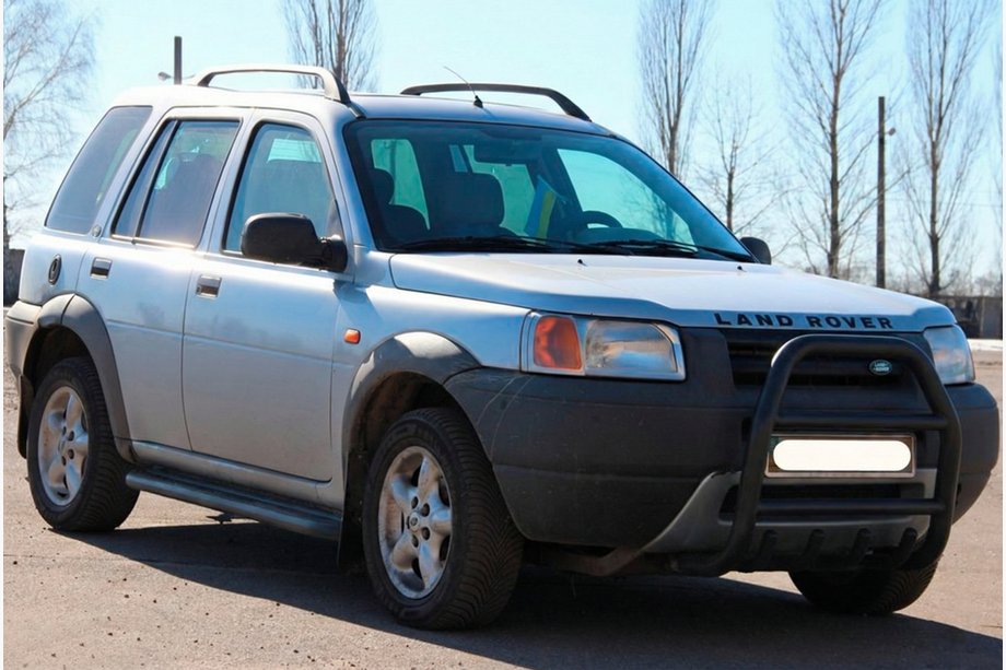 Land Rover Freelander I 1997-2006 Frontbügel QT007 Schwarz (Edelstahl) Image