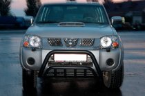 Nissan NP300 1999-2015 Frontbügel WT002 Schwarz (Edelstahl) Foto 2