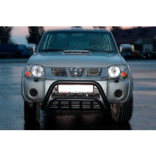Frontbügel WT002 Schwarz (Edelstahl) Nissan NP300 1999-2015 Foto 2
