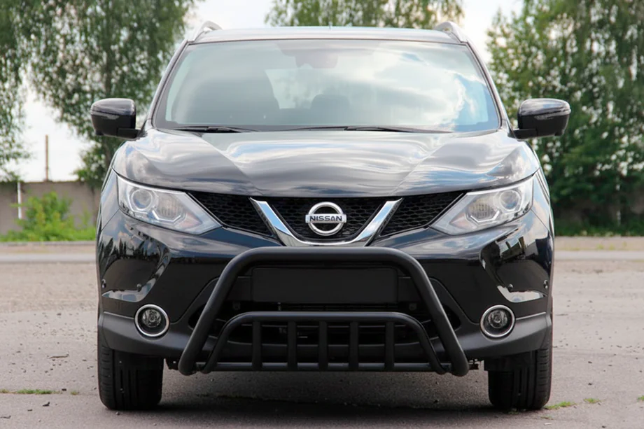 Nissan Qashqai 2014-2021 Frontbügel WT002 Schwarz (Edelstahl) Image