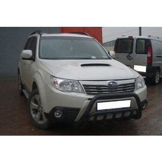 Frontbügel WT002 Schwarz (Edelstahl) Subaru Forester 2008-2013 Foto 3