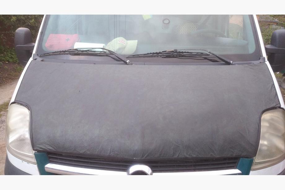 Opel Movano 2004-2010 Motorhaubenschutzhülle (Kunstleder) Image