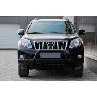 Frontbügel WT002 Schwarz (Edelstahl) Toyota Land Cruiser Prado 150 2009-2023 Foto 2