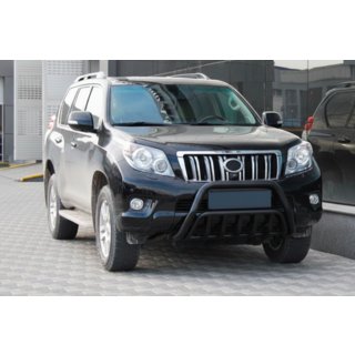 Frontbügel WT002 Schwarz (Edelstahl) Toyota Land Cruiser Prado 150 2009-2023 Foto 1