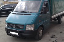 Volkswagen LT 1995-2006 Frontbügel WT002 Schwarz (Edelstahl) Foto 1
