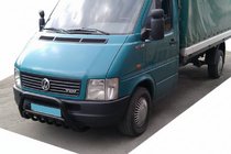 Volkswagen LT 1995-2006 Frontbügel WT002 Schwarz (Edelstahl) Foto 2