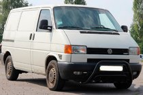 Volkswagen T4 Transporter 1990-2003 Frontbügel WT002 60mm Schwarz (Edelstahl) Foto 2