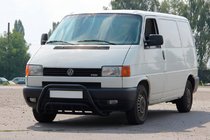 Volkswagen T4 Transporter 1990-2003 Frontbügel WT002 60mm Schwarz (Edelstahl) Foto 1