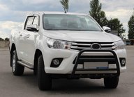 Toyota Hilux 2015- Frontschutz WT010 Schwarz (Edelstahl) Foto 1