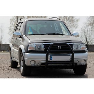 Frontbügel QT007 Schwarz (Edelstahl) Suzuki Vitara 1998-2006 Foto 2