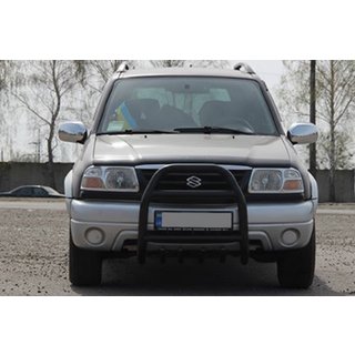 Frontbügel QT007 Schwarz (Edelstahl) Suzuki Vitara 1998-2006 Foto 3