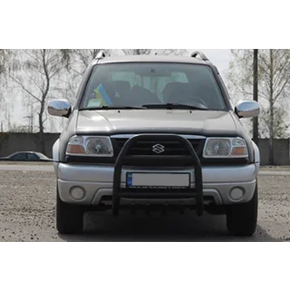 Frontbügel QT007 Schwarz (Edelstahl) Suzuki Vitara 1998-2006 Foto 3
