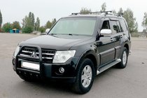 Mitsubishi Pajero Wagon IV 2006-2021 Frontbügel QT011 Schwarz (Edelstahl) Foto 2