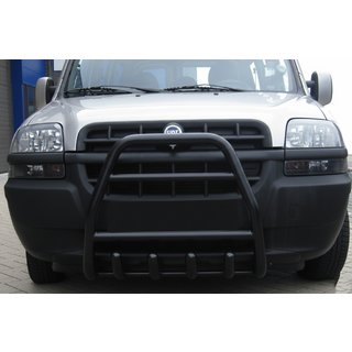 Frontbügel QT007 Schwarz (Edelstahl) Fiat Doblo I 2001-2005