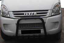 Iveco Daily 2006-2014 Frontbügel QT007 Schwarz Foto 1