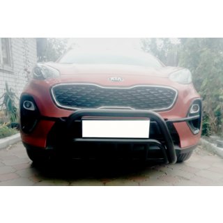 Frontbügel WT002 Schwarz (Edelstahl) Kia Sportage 2015-2021