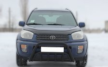 Toyota Rav 4 2001-2005 Frontbügel WT002 Schwarz (Edelstahl) Foto 1