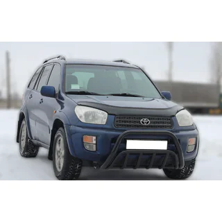 Frontbügel WT002 Schwarz (Edelstahl) Toyota Rav 4 2001-2005 Foto 3