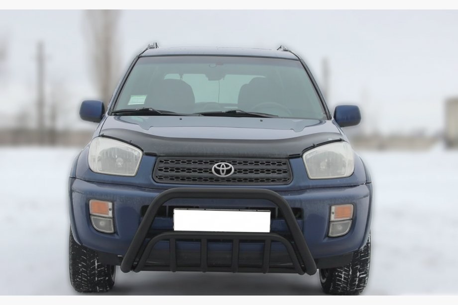 Toyota Rav 4 2001-2005 Frontbügel WT002 Schwarz (Edelstahl) Image