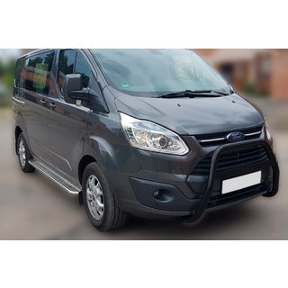 Frontbügel WT006 F1-55 Schwarz (Edelstahl) Ford Custom 2013-2022