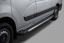 Opel Movano 2010-2021 Seitenschweller RedLine V1 (2 Stk., Aluminium) Foto 1